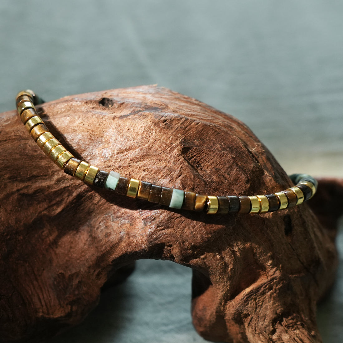 '1 Peter 5:7' Morse code Bracelet