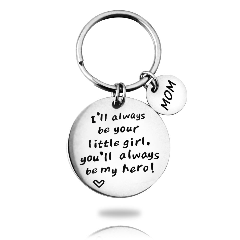 "You are my hero" gift keychain perfect for Mom or Dad ✊