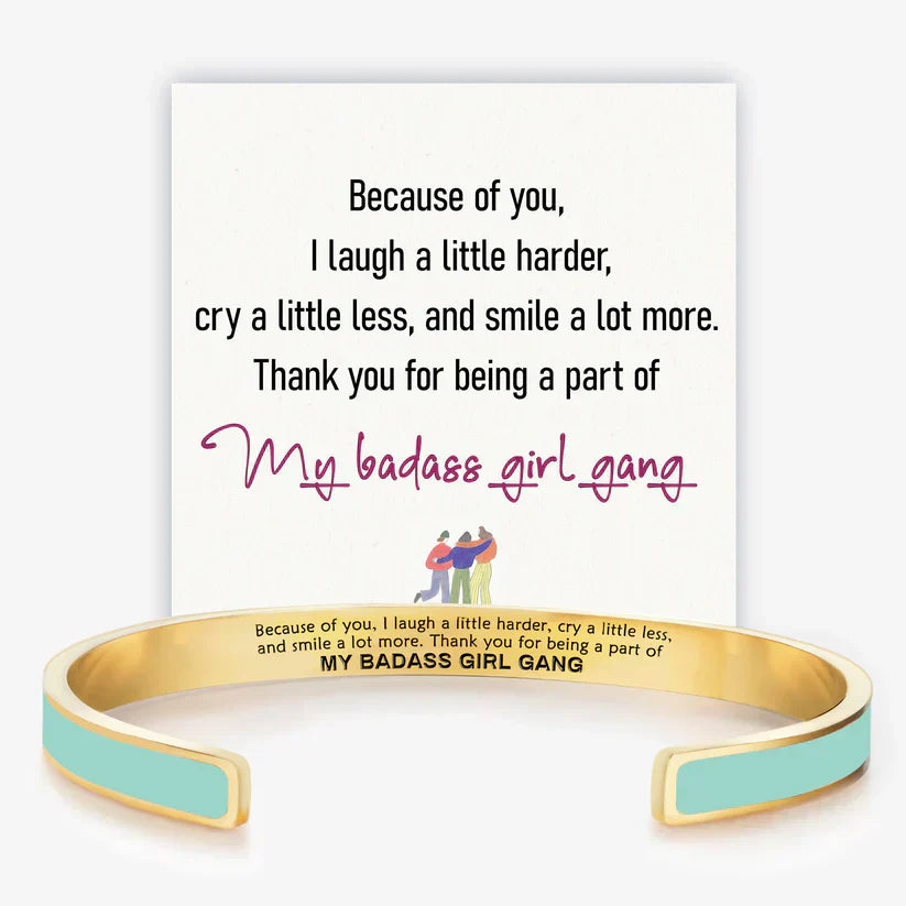 Celebrating Friendship with the Best Bitches Forever Cuff Bracelet