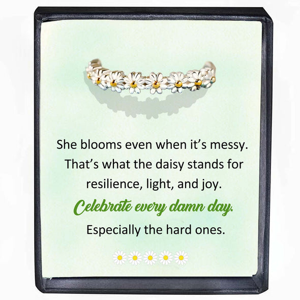 Celebrate Everyday Tiny Daisy Ring
