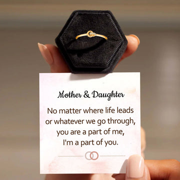 Mother & Daughter Interlocking Ring