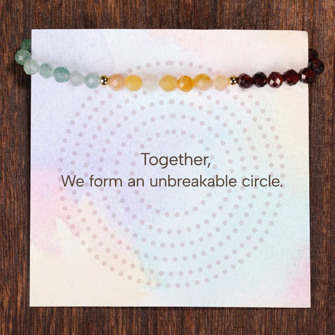 Custom Birthstone Crystal Bracelet