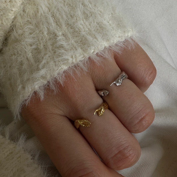 Trust in God Hand of God Ring