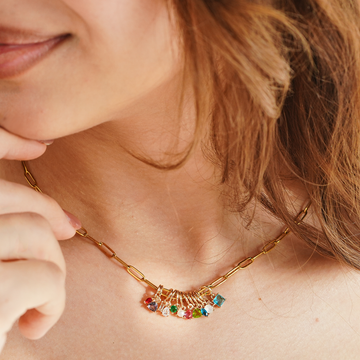 Timeless Family Birthstone Necklace