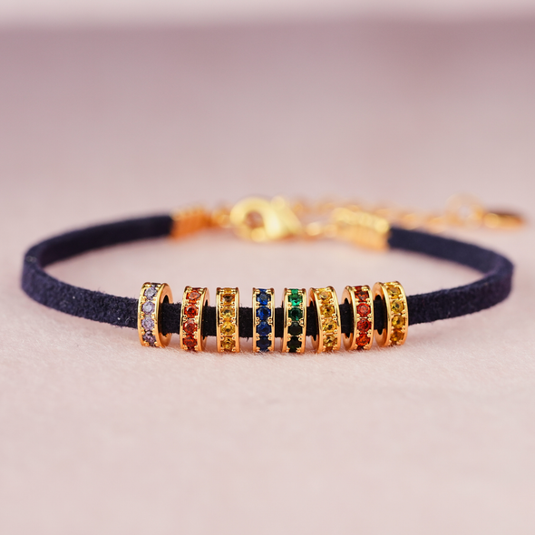 Splendid Motherhood Birthstone Bracelet