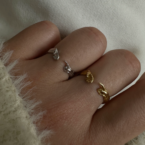 Trust in God Hand of God Ring