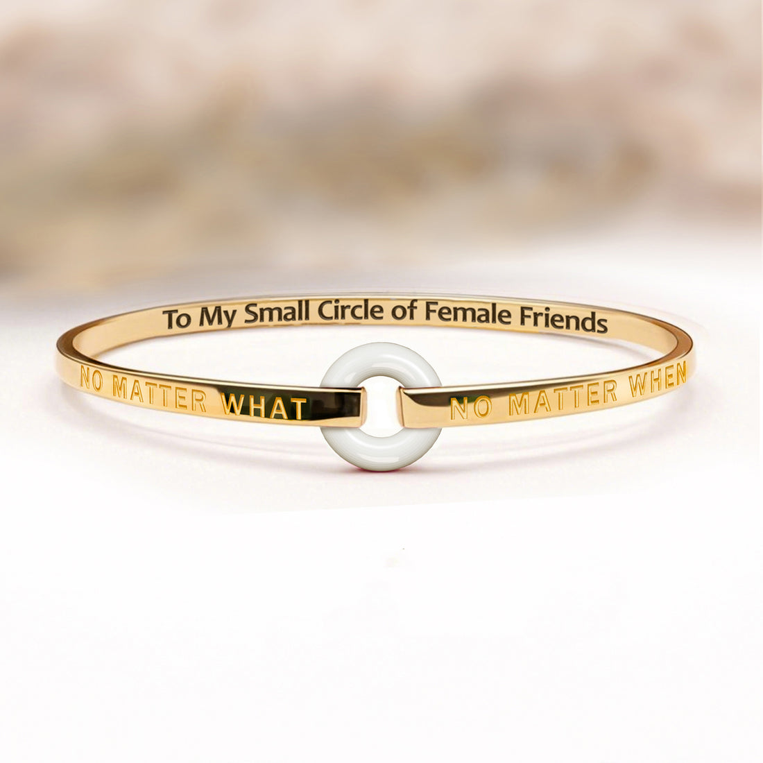 My Small Circle of Friend Enamel Bracelet