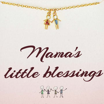 Mama's Minis Birthstone Necklace