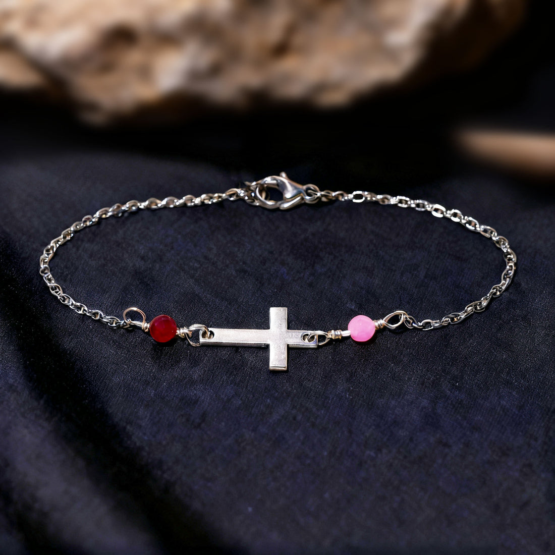 Blessed Bond Cross Bracelet