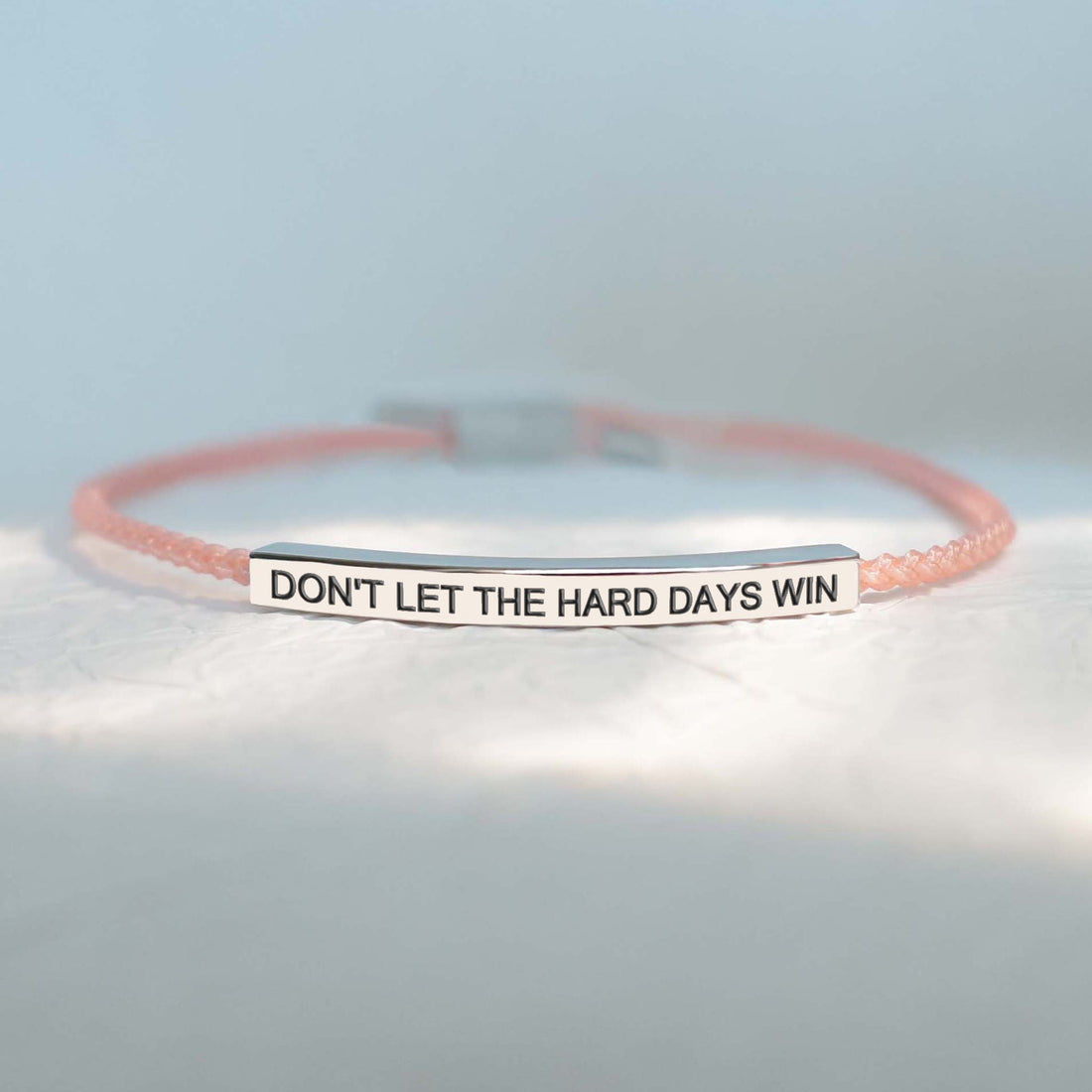 Do Not Let the Hard Days Win Tube Bracelet