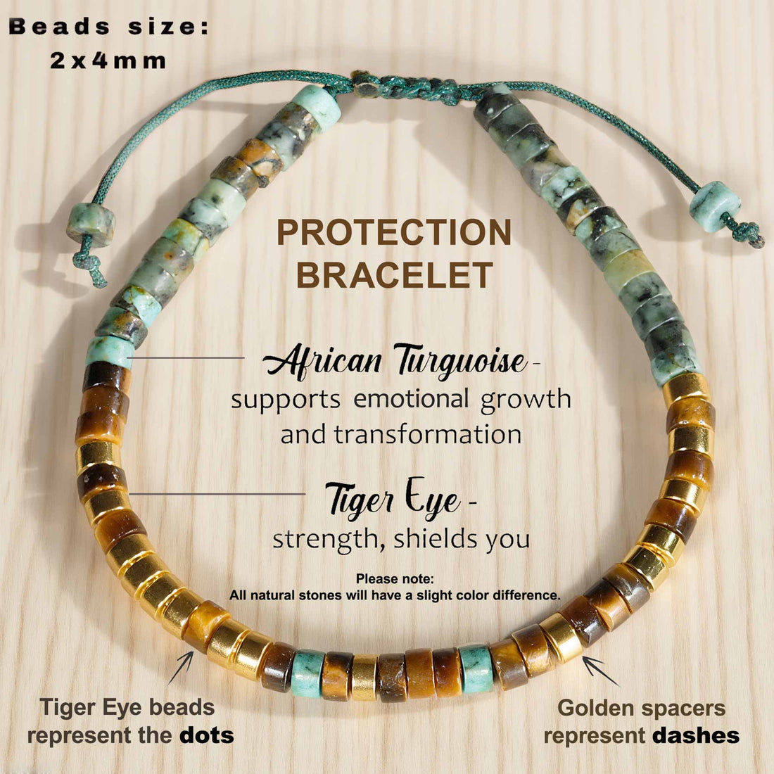 'Best Bitches Forever' Morse code Motivational Bracelet