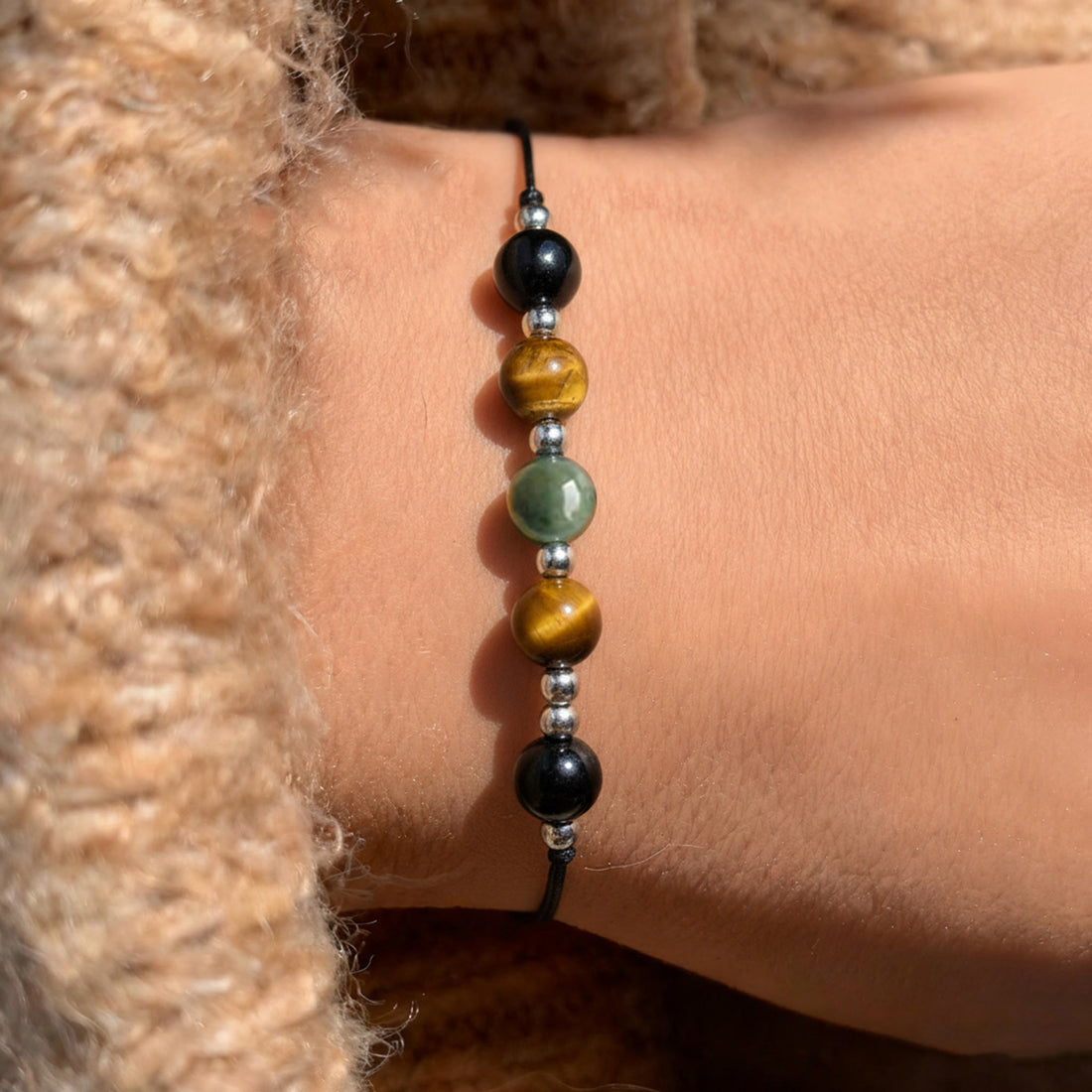 New Beginings Courage and Strength Crystal Bracelet