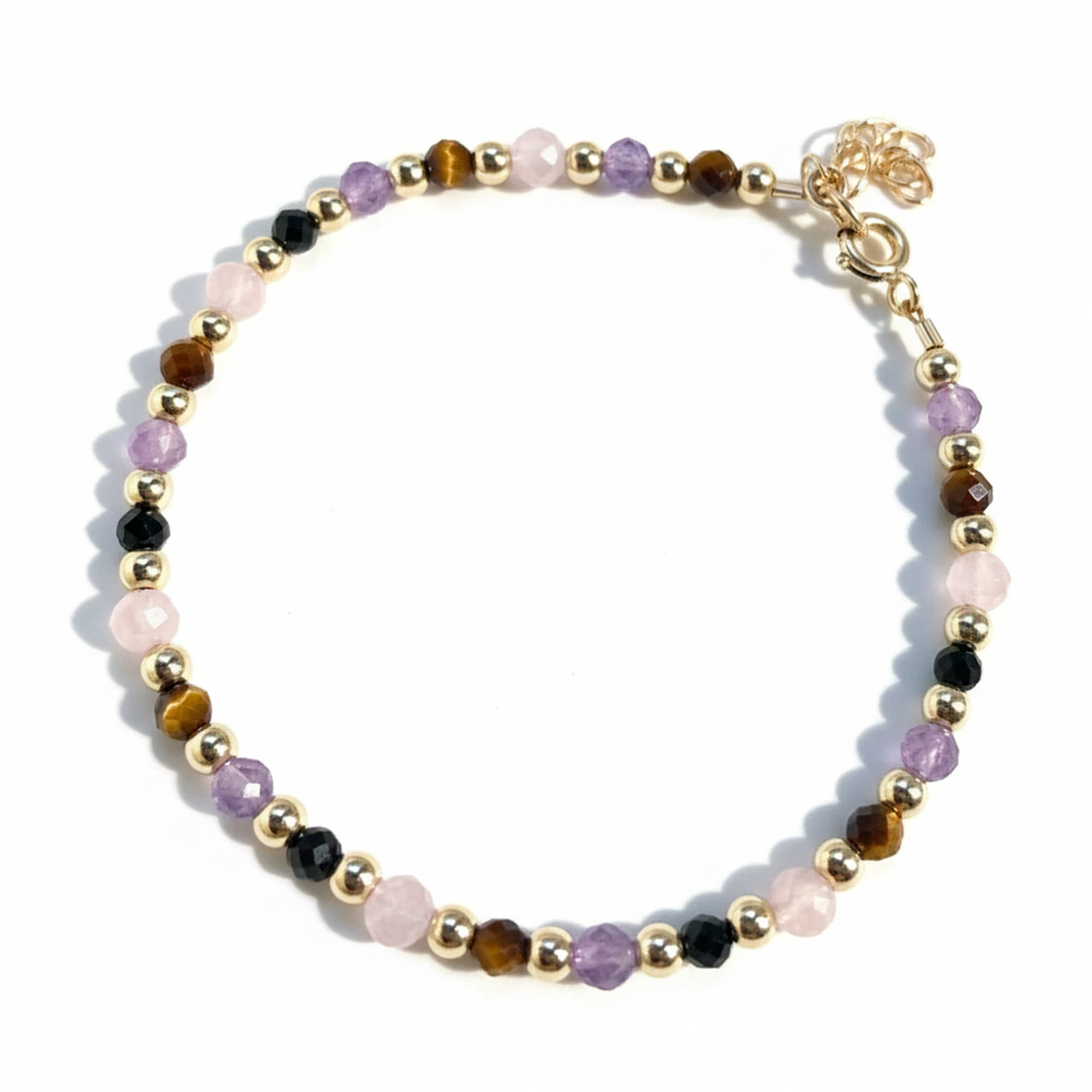 Energy Raw Crystal Protection Bracelet