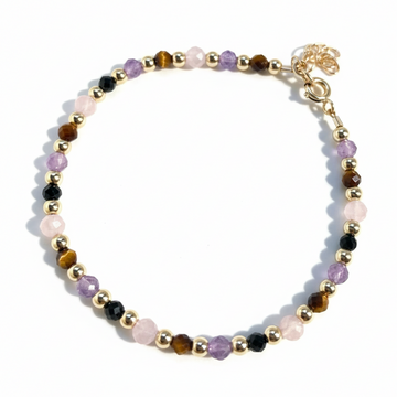 Energy Raw Crystal Protection Bracelet