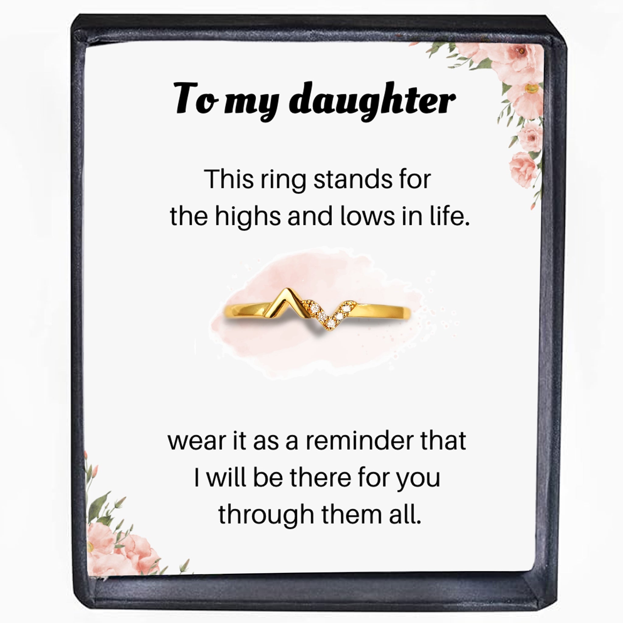 Highs & Lows Ring for Daughter