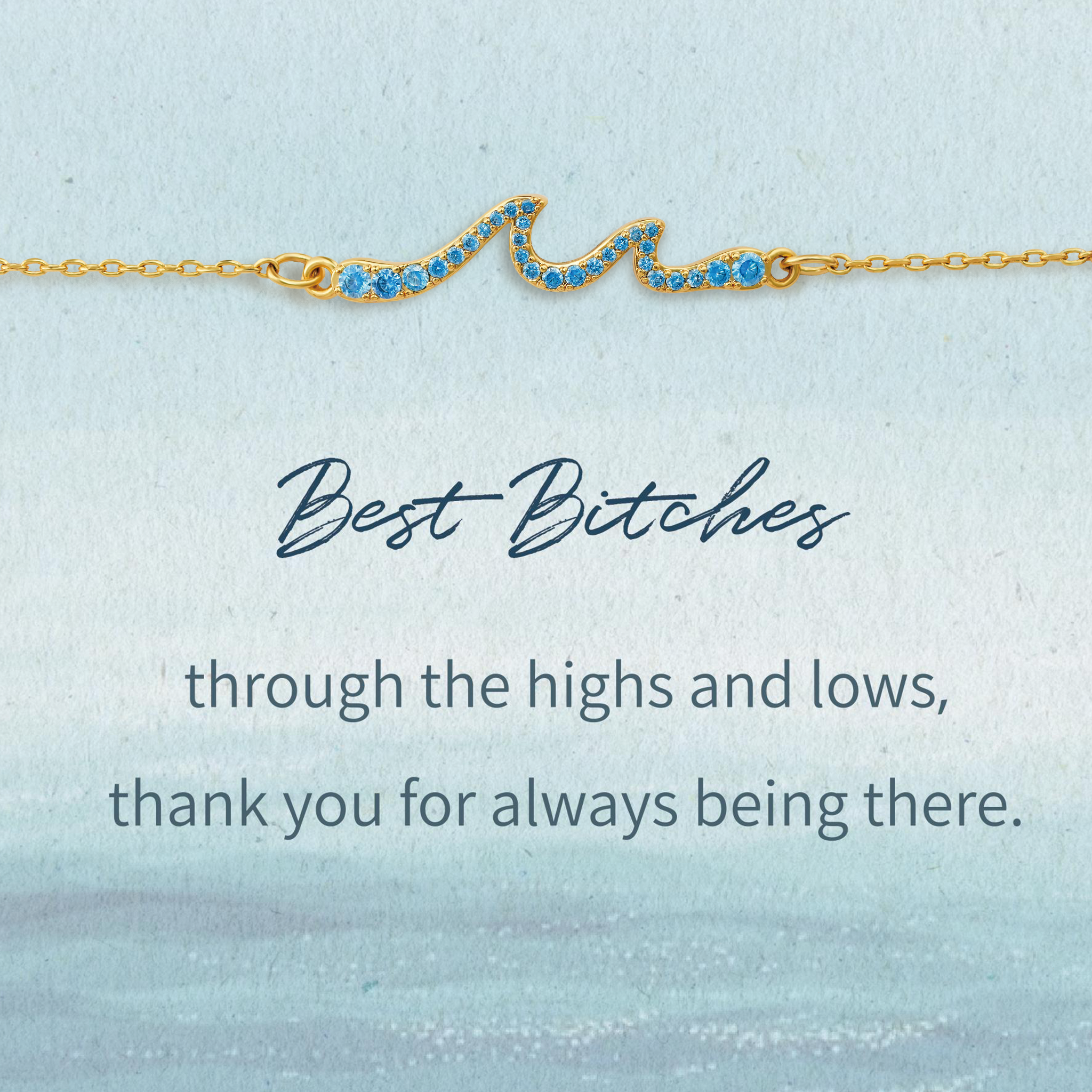 Best Bitches Wave Bracelet