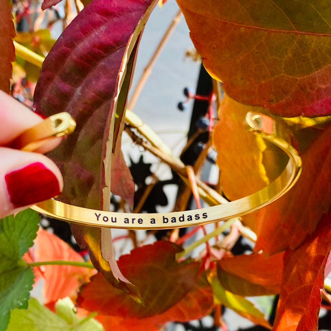 Clearance sale 13.99 only today 🔥 YOLO Inspirational heart bangle 😎