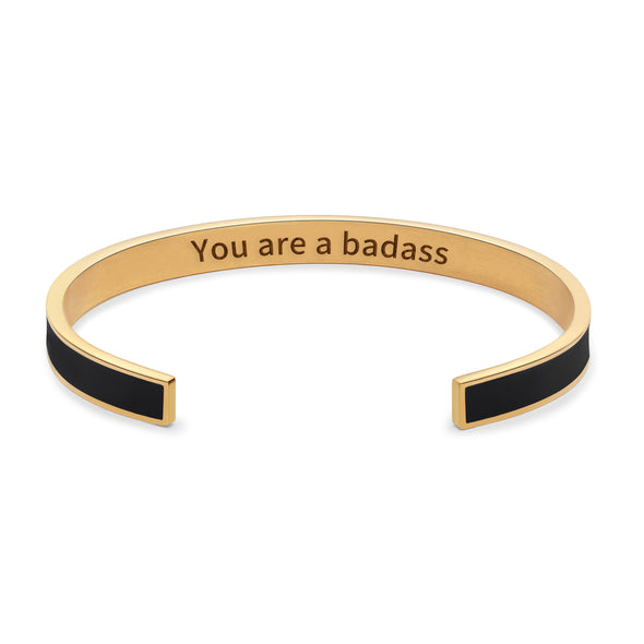 You Are A Badass Multiple Color Cuff Bracelet