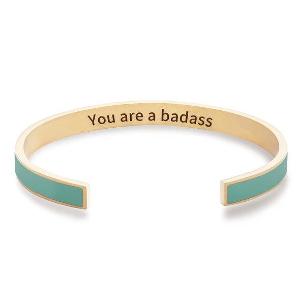 You Are A Badass Multiple Color Cuff Bracelet